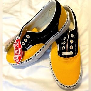 NWT Yellow & Black Vans!